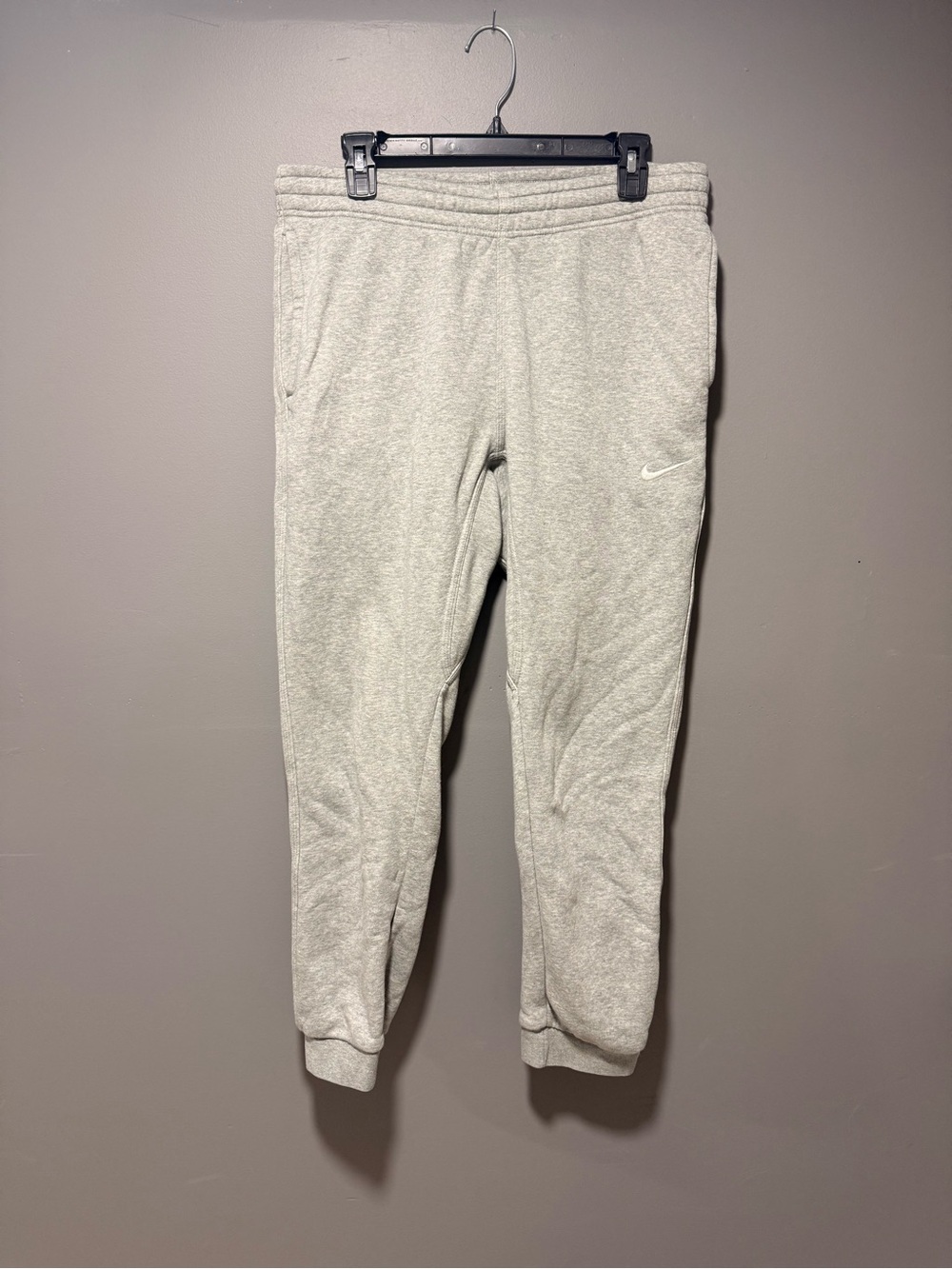 Nike Light Grey Heather Fleece Joggers